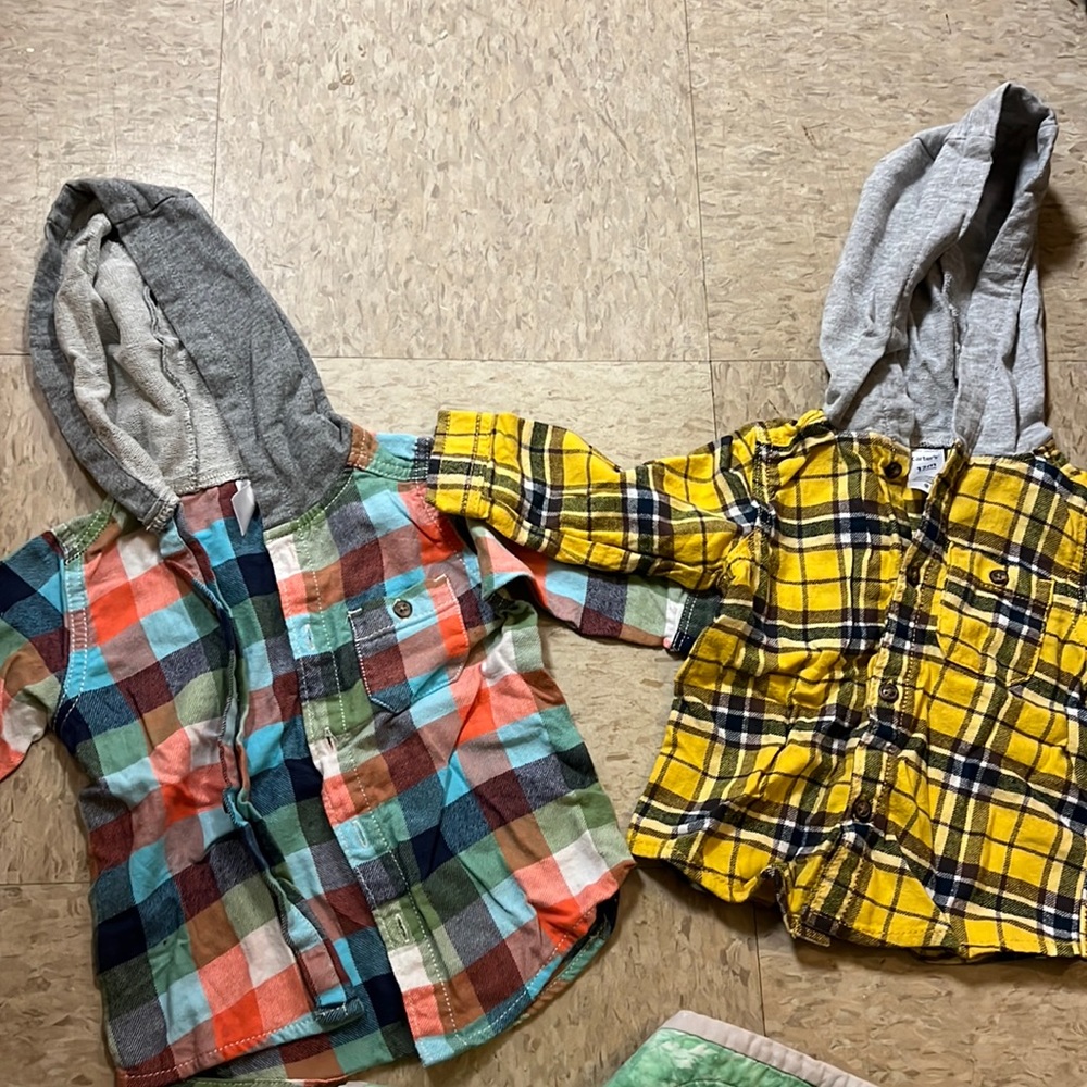 Carters flannel bundles